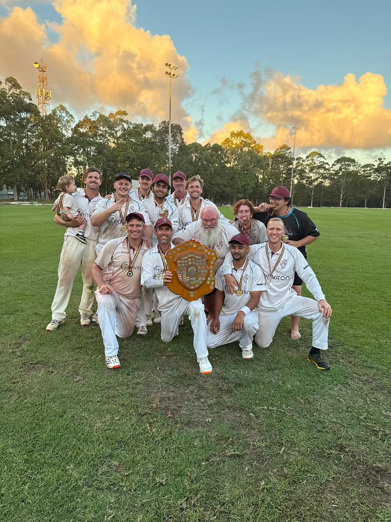 Sea Dragons team celebration